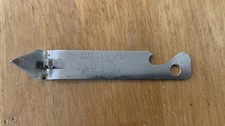 Vintage Metal Beer Tin/ Bottle Opener Made In England. Good Condition