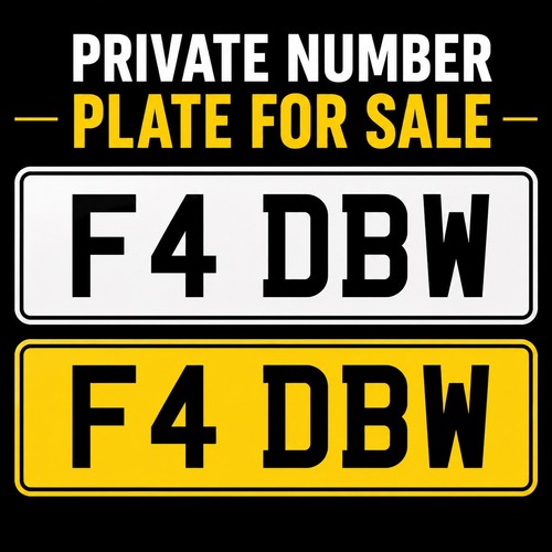 Dbw private plate - private, –