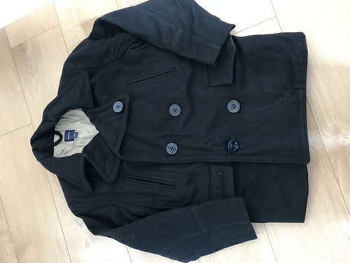 Black duffle coat age 12 - duffle,