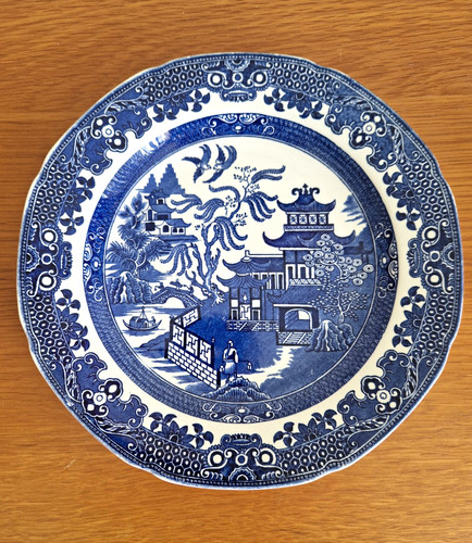 Burleigh ware willow - ware, blue