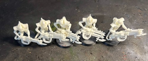 Resin printed necron - resin,