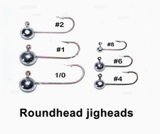 JIG HEADS round head  1/0 to