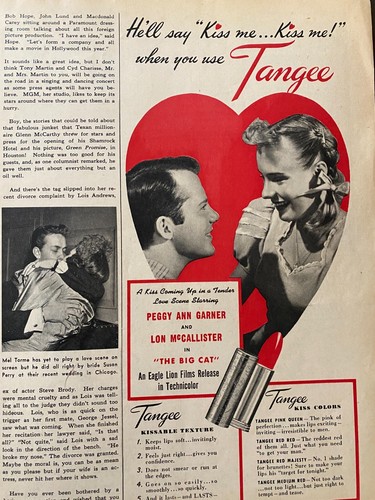Peggy ann garner tangee - peggy,