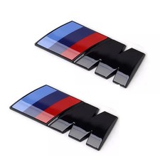 2x BMW M Sport Emblem Gloss