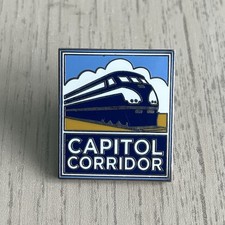 Amtrak Capitol Corridor Enamel