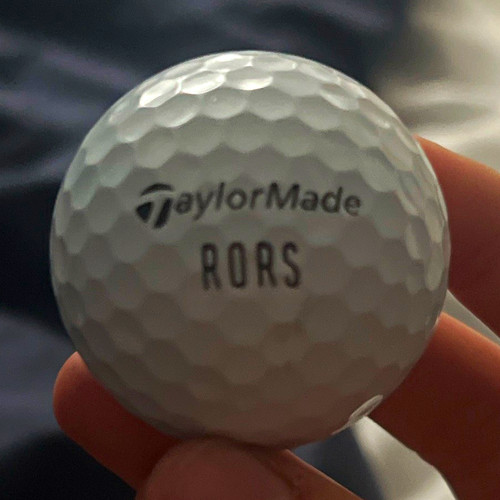 Rory mcilroy ball that used - rory,