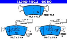 REAR BRAKE PAD SET DISC BRAKE