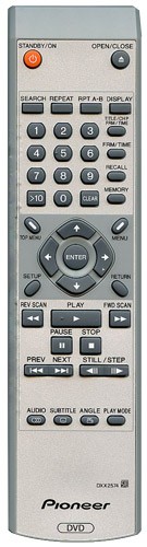 Pioneer remote control - pioneer,