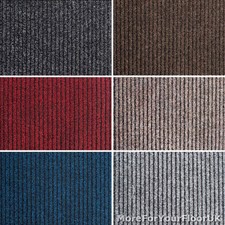 Heavy Duty Entrance Matting, Heavy Contract, Ribbed Carpet, Hard Wearing 2m Wide