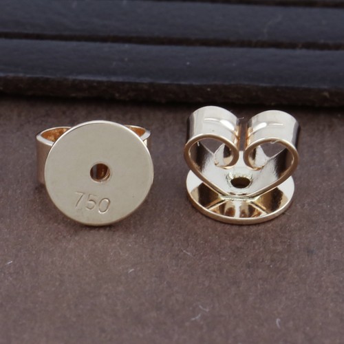 Genuine 18ct solid rose gold - 18ct,