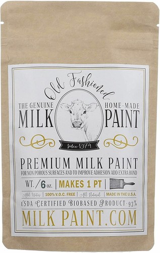 Old fashioned milk paint - old,