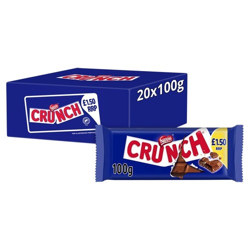 Crunch milk chocolate - milk,