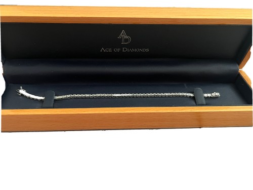 Diamond tennis bracelet - diamond,