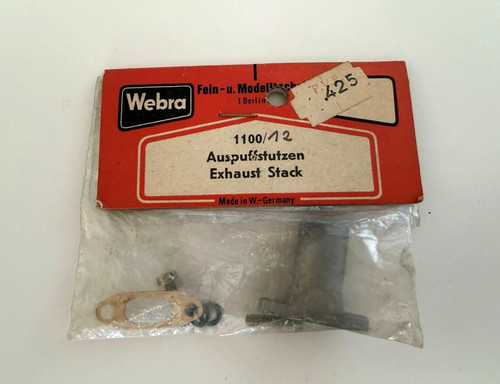 Webra exhaust stack - stack,, part