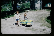 Kodachrome Slide of People