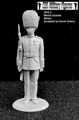Welsh guards 65mm sculpted by - welsh,