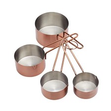 MasterClass Copper Measuring Cups Set Of 4