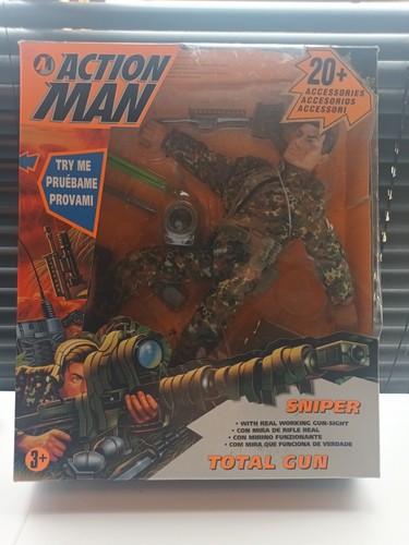 Vintage 1996 action man sniper - 1996,