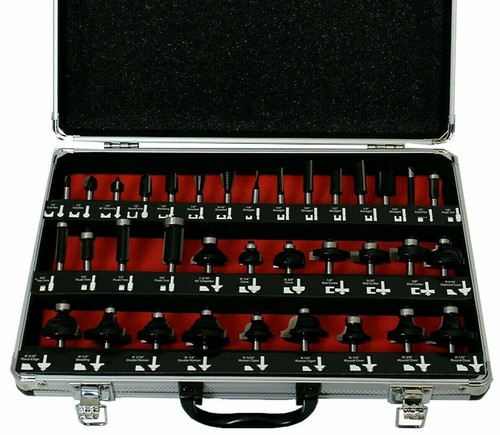 Lumberjack 35pc router bit set - router,