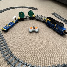 Lego Train engine 60052 with three carriages, instructions and remote