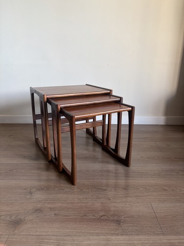 Plan quadrille teak nest of - teak,