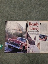 1955 CHEVROLET BEL AIR  REPORT POPULAR  CLASSICS APRIL 1955