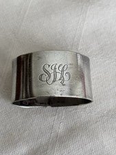 Silver Hallmarked D Shaped