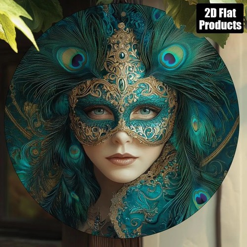 Venetian mask metal - mask, wall