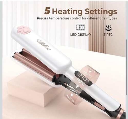 Hair crimper triple - crimper,