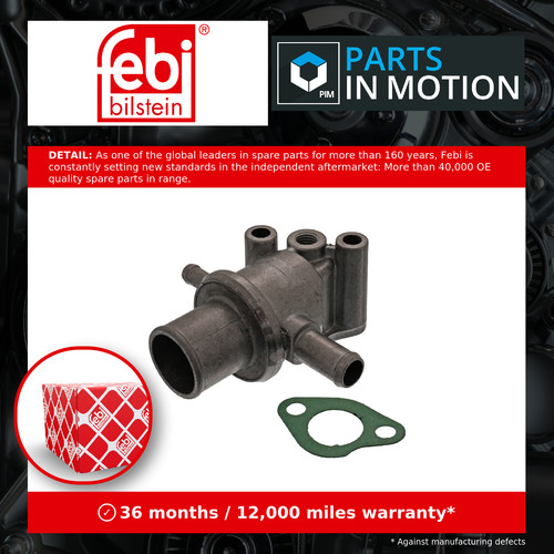 Coolant thermostat fits fiat - thermostat,