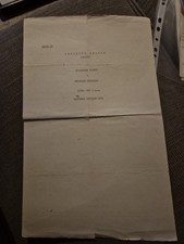 1966 Stockport County v Frickley Colliery Cheshire League Single Sheet