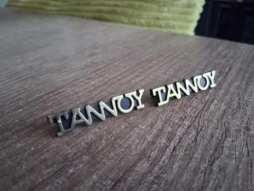 Tannoy speakers badges - speakers,