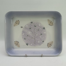 VTG Portmeirion Seasons Collection Dawn Lasagne Roasting Dish Seed Heads England