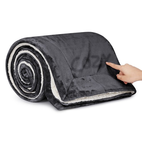 Reversible sherpa fleece - sherpa,