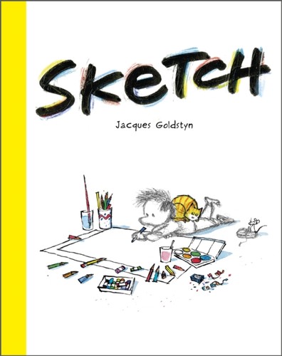 Sketch jacques goldstyn - by,