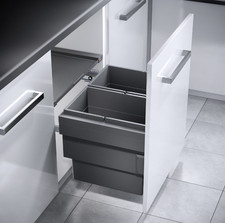 Kitchen Integrated Pull Out Double Bins (ex-display) rrp £425