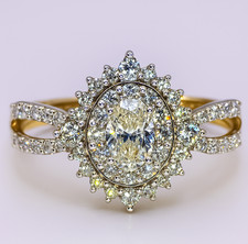 Luxury 9ct Yellow Gold 1.00ct