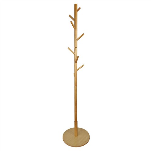 Wooden coat stand - wooden, base