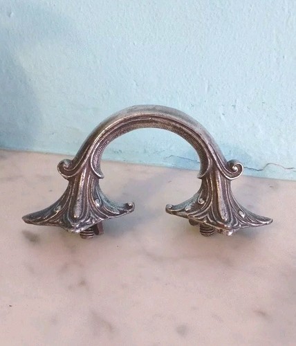 Vintage white metal - vintage, silver