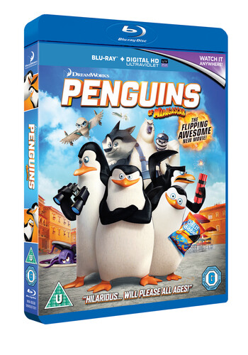 Penguins madagascar blu ray - of, blu-ray