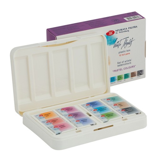 White night artists pastel - artists,