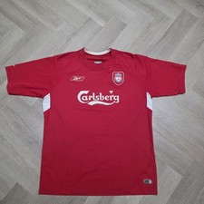 Liverpool Shirt Mens Large Red