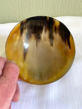 Horn Bowl Natural Pattern 13 cm Diameter