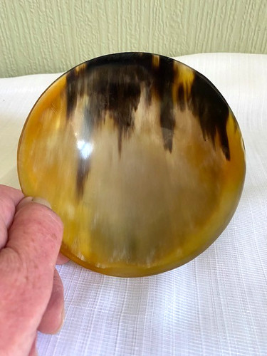 Horn bowl natural pattern - pattern, 13