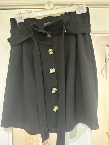 Ladies black short skirt - ladies,