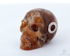 Necklace of 1.1" Moss Agate