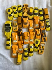 Various Yellow Toy Cars kids
