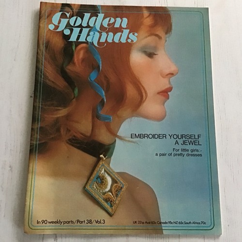 Golden hands vintage - hands, magazine