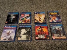 PS4 Assorted Games Bundle: 8