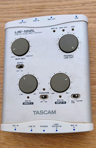 Tascam 122l usb - tascam,